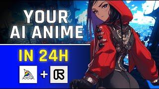 How to Create Your Anime with Runwayml and MidJourney in 24h