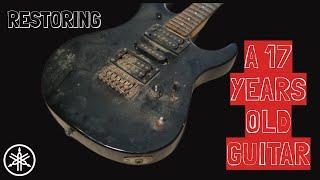 Yamaha ERG121C electric guitar shines again! [4K] - 3D Printed Parts - No talking/music