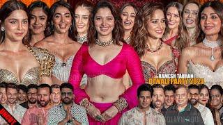 UNCUT - Ramesh Taurani Grand Diwali Party 2024 | Star-studded | Salman Khan Family, Tamannaah