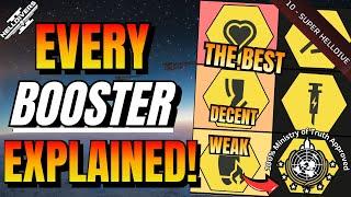 Which Booster is Best? How Every Booster Works & Tier List for Helldivers 2