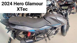 2024 Hero Glamour 125 Disc Brake bs6 E20 Price Mileage New Features Review