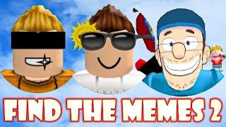 FIND the MEMES 2 *How to get ALL 15 NEW Memes* SKETCH KREEKRAFT JAMIE THE OK GAMER FGTeeV! Roblox