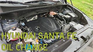 2021 Hyundai Santa Fe Oil Change - Do It Yourself