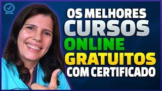 7 SITES DE CURSOS ONLINE COM CERTIFICADO GRÁTIS! TOP CURSOS GRÁTIS 2023