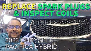 2017-2023 CHRYSLER PACIFICA HYBRID 3.6L, Replace Spark Plugs & Inspect Coils