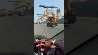 JCB Running Away  #aivfx #ai #aivideo #aiedits #automobile #automotiveedit