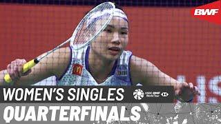 YONEX SUNRISE India Open 2024 | Tai Tzu Ying (TPE) [4] vs. He Bing Jiao (CHN) [6] | QF