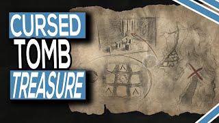 How To Solve Cursed Tomb Treasure Treasure Map In Hogwarts Legacy (Tomb Of Treachery)