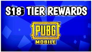 S18  ALL TIER REWARDS | PUBG MOBILE