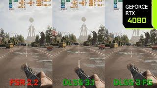 Atomic Heart | 1440p FSR 2.2 vs DLSS 3.1 vs DLSS 3 Frame Generation Comparison | RTX 4080