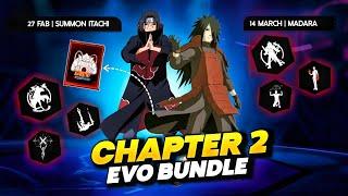 Naruto Chapter 2 Event Date & Review | Madara, Itachi Bundle | free fire new event | ff new event