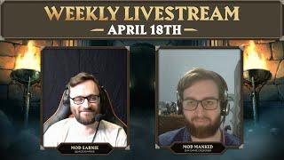 Last Man Standing Gameplay Livestream! | OSRS Q&A Livestream April 18th