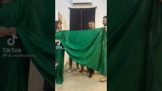 Dr Madiha Khan And Mj Ahsan TikTok New Video 2022  Dr Madiha Khan Looking Beautiful in Green 