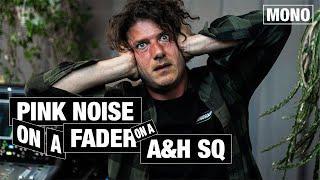 How to assign pink noise to a fader on a Allen&Heath SQ