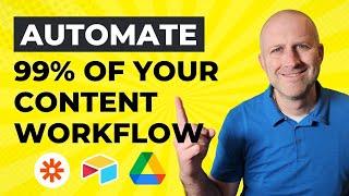 How To Automate 99% Of Your Content Workflow (with Zapier, Airtable and Google Drive)
