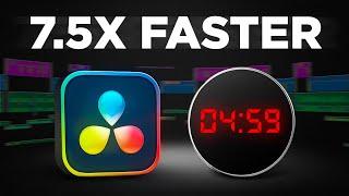 How to Edit Videos 7.5x Faster