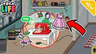 HOW TO STITCH THIS FREE OUTFIT !?  | Toca Life World Free Secret Hack | Toca Boca 