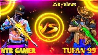 Ntr Gamer Vs Tufan 99 | Free Fire Headshot Gameplay | #freefire