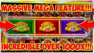 OMG! Mega Feature | Massive over 1000X WIN | The NEW Fu Dia Lian Lian Slot | Better Than Handpay!