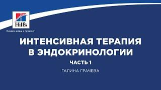 Вебинар на тему: "Интенсивная терапия в эндокринологии, ч.1". Лектор - Галина Грачева