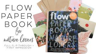  Flow Paper Book for Nature Lovers FULL FLIP THROUGH + First Impression! 