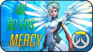  Overwatch - Mercy Classic - Animated Desktop Wallpaper 4K 60fps 