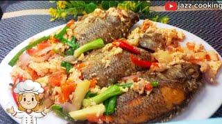 Sarciadong Tilapia | Simpleng Ulam, Masarap at Swak sa Budget