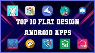 Top 10 Flat Design Android App | Review