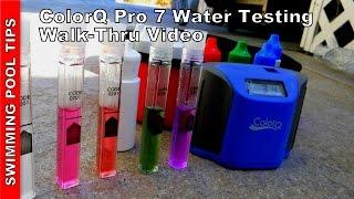 ColorQ Pro 7 Digital Pool Water Test Kit  by Lamotte: Water Testing & Tips