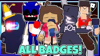 HOW TO GET ALL 40 BADGES in Another Friday Night Funk Game | ROBLOX