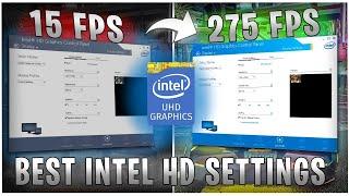 INTEL HD GRAPHICS: SETTINGS for GAMING & PERFORMANCE in 2024!