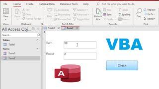 How to use If and ElseIf in MS access forms using VBA