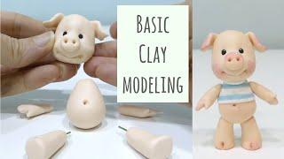 MODELADO EN PORCELANA FRIA  PARA PRINCIPIANTES | BASIC CLAY MODELING FOR BEGINNERS