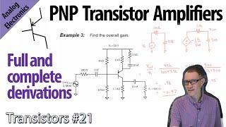 PNP Amplifier Examples (21-Transistors)