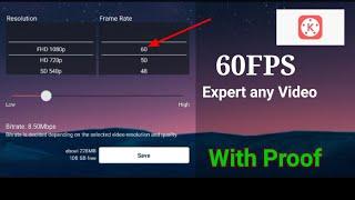 How To Expert 6O FPS Video In KINEMASTER Very Easy Expert Any Video