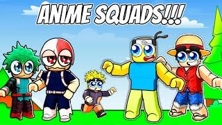 THE MOST *ADDICTIVE* ANIME GAME ON ROBLOX!!! (Strongest Anime Squad Simulator)