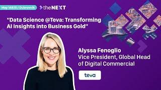 Day 1 - Data Science @Teva: Transforming AI Insights into Business Gold