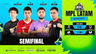 MPL LATAM S2 PLAYOFFS EN VIVO |  SEMIFINAL, Dia 14 | Mobile Legends: Bang Bang #MPLLA