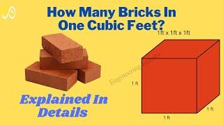 How Many Bricks In One Cubic Feet? Explained In Details