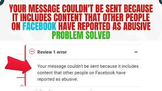 How to unblock website url blocked by Facebook| Fix message not sending problem on messenger