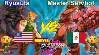 Marvel vs Capcom 2: New Age of Heroes - Ryusuta vs Master Servbot