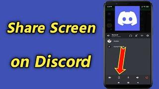 How to Screen Share on Discord Mobile - Android & iPhone | Enable Screen Share on Discord