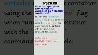 DevOps InterView Questions - Docker- 10