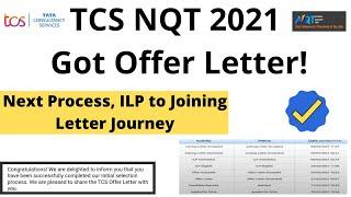 TCS NQT 2021 Got Offer Letter | Next Process ILP To Joining Letter Clear All doubts #tcsnqt2021