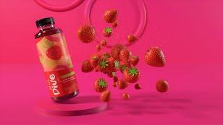 Fruit Juice Product Commercial | Cinema 4d & Octane