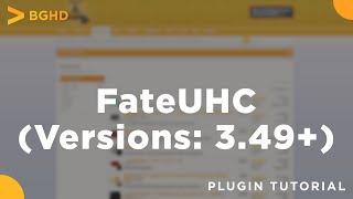 FateUHC (Version 3.49+) - Plugin Tutorial/Overview