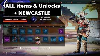 Apex Legends: Saviors Battle pass ALL Items & Unlocks + Newcastle Showcase (Season 13)