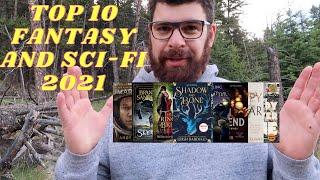 TOP 10 FANTASY AND SCI-FI BOOKS 2021, BOOK RECOMMENDATIONS