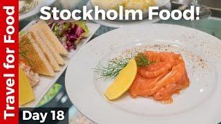 Swedish Food in Stockholm: Melt-In-Your-Mouth Dill Cured Salmon!