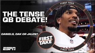 Stephen A.’s ROLLING w/ Jayden Daniels over Dak Prescott & Jalen Hurts!  | First Take